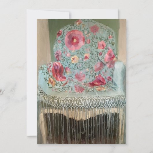 フラット招待状, サイズ: 5インチ×7インチ, 紙: マット, 封筒付き 招待状 (正面)