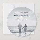 フラット招待状、サイズ: 5.25インチx 5.25インチ、紙: Semi- 招待状 (正面)