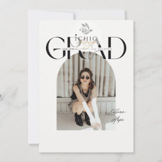 フラット招待状、サイズ： 5" x 7" 招待状