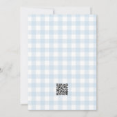 フラット招待状 サイズ: 5" x 7" 紙: シグネチャーM 招待状 (裏面)