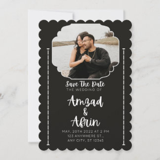 フラット招待状, サイズ: 5" x 7", 紙: マット, 封筒付き 招待状