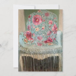 フラット招待状（サイズ：5" x 7"、紙：マット、封筒付き） 招待状