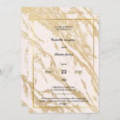 フラット招待状, サイズ: 5" x 7", 紙: マット, 封筒付き 招待状 (正面/裏面)