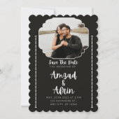 フラット招待状、サイズ: 5" x 7"、紙: Matte、Enve 招待状 (正面)