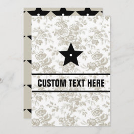 フラット招待状、サイズ： 5" x 7"、紙: Matte、Enve 招待状