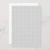 フラット招待状、 招待状 (正面/裏面)