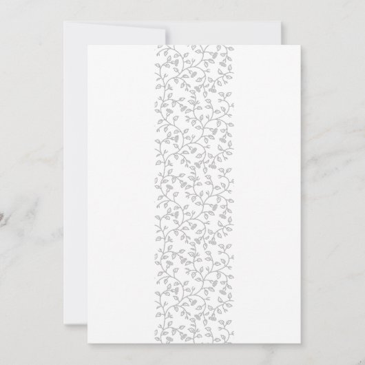 フラット招待状 招待状 (正面)