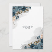 フラット招待状(5" x 7"、マット紙、封筒付き) 招待状 (裏面)