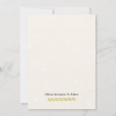 フラット案内カード 案内状 (裏面)