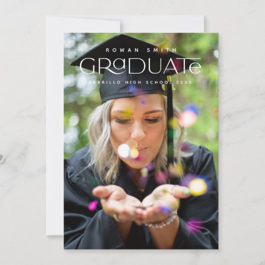 フラット案内カード 案内状 (正面)