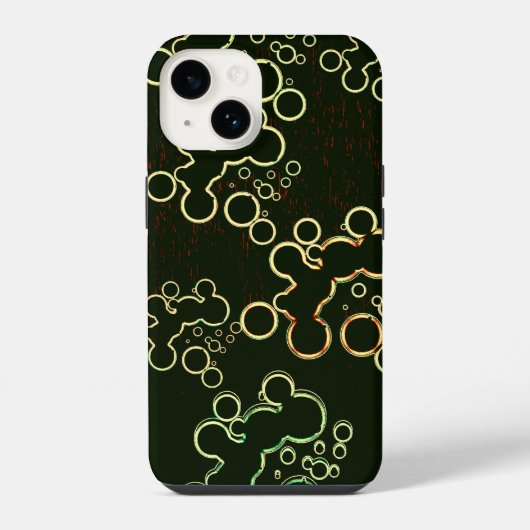 フラット気泡R iPhoneケース (裏面)