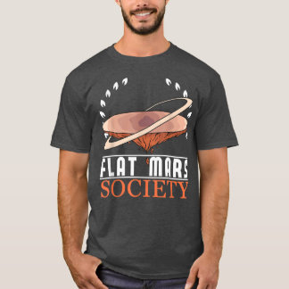 フラット火星協会宇宙宇宙科学Nasa 599 Tシャツ