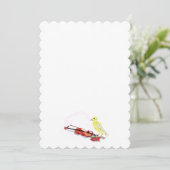 フラット発表カードエンゲージメント 案内状 (スタンド正面)