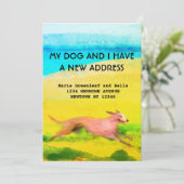 フラット発表カード 案内状 (スタンド正面)