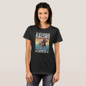 フラット競馬エキスパート競馬エクスクエストリアン Tシャツ (正面フル)