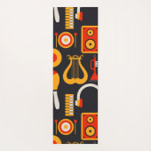 フラット音楽楽器 ヨガマット (裏面)