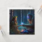 フラット グリーティング カード (正面/裏面インサイチュ)