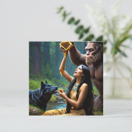 フラット グリーティング カード