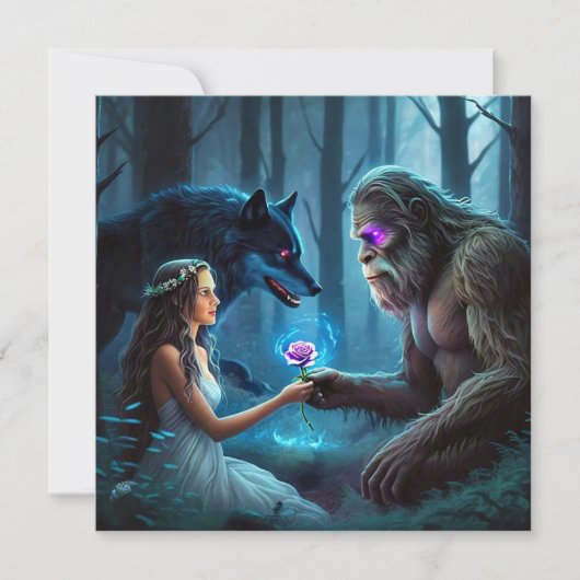 フラット グリーティング カード (正面)