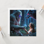 フラット グリーティング カード (正面/裏面インサイチュ)