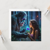 フラット グリーティング カード (正面/裏面インサイチュ)