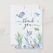 フラット サンクス カード (正面)