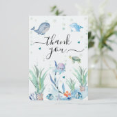 フラット サンクス カード (スタンド正面)