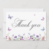 フラット サンクス カード (正面)