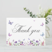 フラット サンクス カード (スタンド正面)