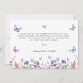 フラット サンクス カード (裏面)