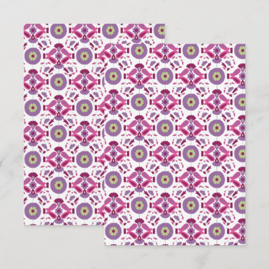 フラット サンクス カード (正面/裏面)