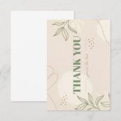 フラット サンクス カード (正面/裏面)