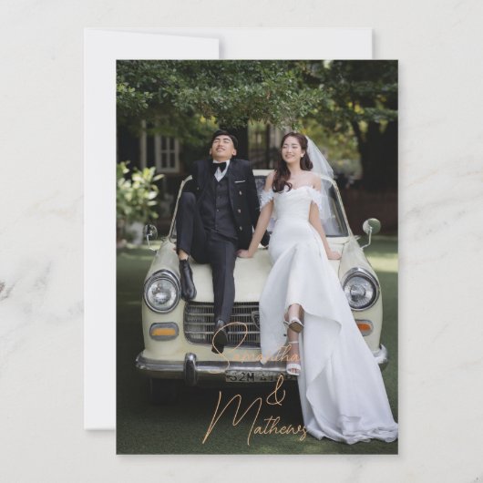 フラット サンクス カード (裏面)