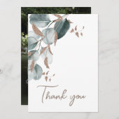 フラット サンクス カード (正面/裏面)