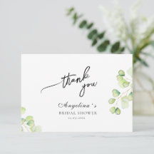 フラット サンクス カード