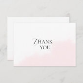 フラット サンクス カード ブライダル シャワー (正面/裏面)
