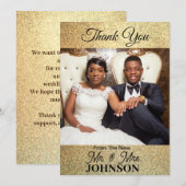 フラット サンクス フォト カード (正面/裏面)