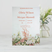 フラット セーブ・ザ・デート カード (スタンド正面)