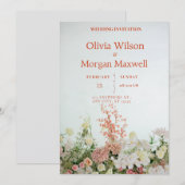 フラット セーブ・ザ・デート カード (正面/裏面)