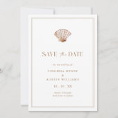 フラット セーブ・ザ・デート カード (正面)