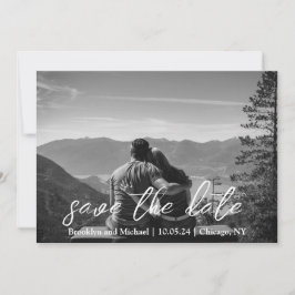 フラット セーブ・ザ・デート カード