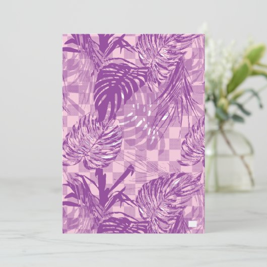 フラット セーブ・ザ・デート カード | オーダーメイド フォト インビテーション (スタンド正面)