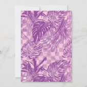 フラット セーブ・ザ・デート カード | オーダーメイド フォト インビテーション (裏面)