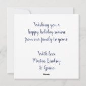 フラット ノート カード (裏面)