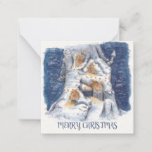 フラット ノート カード