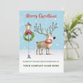 フラット ホリデー カード (スタンド正面)