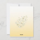 フラット ホリデー カード (裏面)