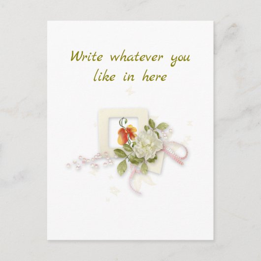 フラット ポストカード (正面)