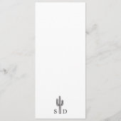 フラット メニュー (裏面)