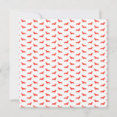 フラット·招待状, 5.25 x 5.25#フラットモデル# 招待状 (裏面)